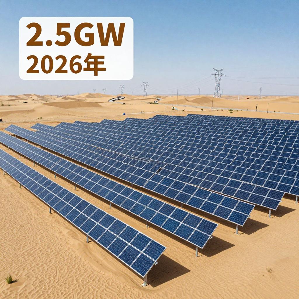 含2.5GW光项目！宁夏2026年重点项