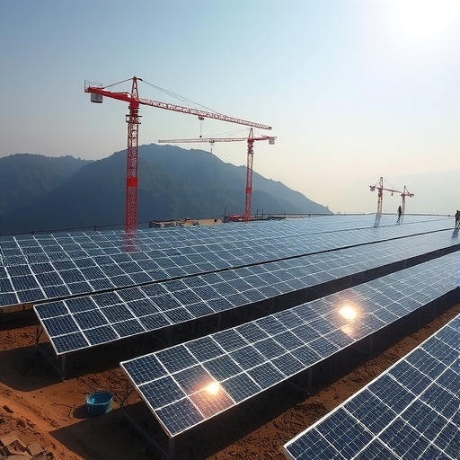中核汇能重庆100MW光伏项目开工