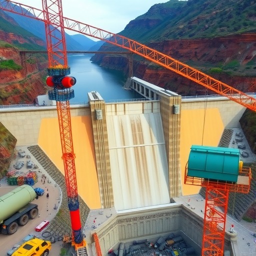 华电山西蒲县120万千瓦抽水蓄能电站主体