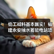 偷工减料基本属实！福建永安抽水蓄能电站项