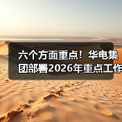 六个方面重点!华电集团部署2026年重点工作(图4) 六个方面重点!华电集团部署2026年重点工作(图4)