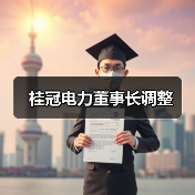 桂冠电力董事长调整