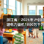 浙江省:2026年计划新增电力装机1800万千瓦(图2) 浙江省:2026年计划新增电力装机1800万千瓦(图2)