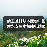 偷工减料基本属实!福建永安抽水蓄能电站项目情况通报(图3) 偷工减料基本属实!福建永安抽水蓄能电站项目情况通报(图3)