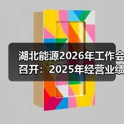 湖北能源2026年工作会召开：2025年经营业绩顶压前行 项目建设加力提速（图4）