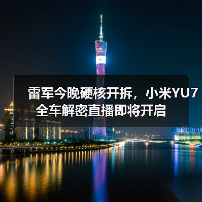 雷军今晚硬核开拆，小米YU7全车解密直播