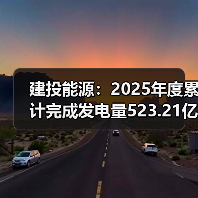 建投能源:2025年度累计完成发电量523.21亿千瓦时(图3) 建投能源:2025年度累计完成发电量523.21亿千瓦时(图3)
