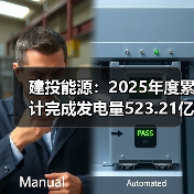 建投能源：2025年度累计完成发电量52