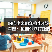网传小米明年推出4款车型：包括SU7行政