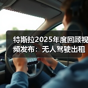 特斯拉2025年度回顾视频发布：无人驾驶