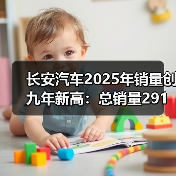 长安汽车2025年销量创九年新高：总销量291万辆，同比增长8.5%（图2）