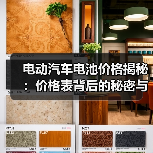 电动汽车电池价格揭秘:价格表背后的秘密与未来趋势(图4) 电动汽车电池价格揭秘:价格表背后的秘密与未来趋势(图4)