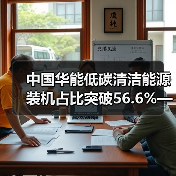 中国华能低碳清洁能源装机占比突破56.6%——中国华能“十四五”发展综述之绿色转型篇(图4) 中国华能低碳清洁能源装机占比突破56.6%——中国华能“十四五”发展综述之绿色转型篇(图4)