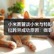 小米高管谈小米与特斯拉跨界成功原因:做事方法论相同(图2) 小米高管谈小米与特斯拉跨界成功原因:做事方法论相同(图2)
