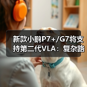 新款小鹏P7+/G7将支持第二代VLA:复杂路况接管率低至2%(图2) 新款小鹏P7+/G7将支持第二代VLA:复杂路况接管率低至2%(图2)