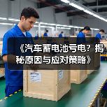 《汽车蓄电池亏电？揭秘原因与应对策略》（图1）