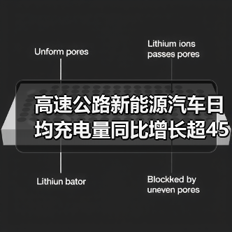 高速公路新能源汽车日均充电量同比增长超4