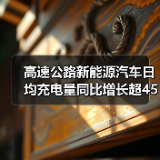 高速公路新能源汽车日均充电量同比增长超45%（图2）