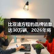 比亚迪方程豹品牌销量达30万辆，2026年将推出轿车系列（图3）