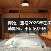 奔驰、宝马2026年在华销量预计不足50万辆,连续两年下滑超10%(图2) 奔驰、宝马2026年在华销量预计不足50万辆,连续两年下滑超10%(图2)