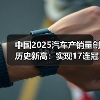 中国2025汽车产销量创历史新高：实现17连冠，新能源成核心动力（图3）