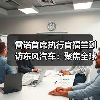 雷诺首席执行官福兰到访东风汽车：聚焦全球新能源市场协同发力