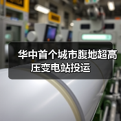 华中首个城市腹地超高压变电站投运(图4) 华中首个城市腹地超高压变电站投运(图4)