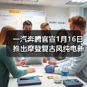 一汽奔腾官宣1月16日推出摩登复古风纯电新车,基于奔腾小马打造(图4) 一汽奔腾官宣1月16日推出摩登复古风纯电新车,基于奔腾小马打造(图4)