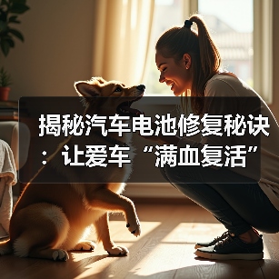 揭秘汽车电池修复秘诀：让爱车“满血复活”
