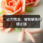 动力电池、储能销售持续走强（图3）