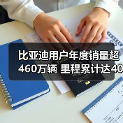 比亚迪用户年度销量超460万辆 里程累计达4007亿公里（图2）
