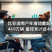 比亚迪用户年度销量超460万辆 里程累计达4007亿公里（图4）