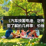 《汽车换蓄电池,您需要了解的几件事:价格与选择指南》(图2) 《汽车换蓄电池,您需要了解的几件事:价格与选择指南》(图2)