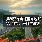 揭秘汽车电瓶蓄电池12V:性能、寿命与维护之道(图1) 揭秘汽车电瓶蓄电池12V:性能、寿命与维护之道(图1)