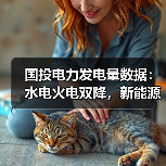 国投电力发电量数据：水电火电双降，新能源如何逆势增长？