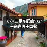 小米二手车贬值5万？车商直呼不敢收（图3）