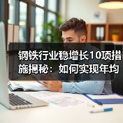 钢铁行业稳增长10项措施揭秘:如何实现年均4%增长?(图3) 钢铁行业稳增长10项措施揭秘:如何实现年均4%增长?(图3)