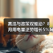 高温与政策双驱动？8月用电量逆势增长5%背后的驱动因素（图3）