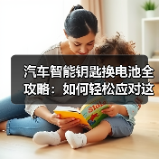 汽车智能钥匙换电池全攻略：如何轻松应对这个小难题？