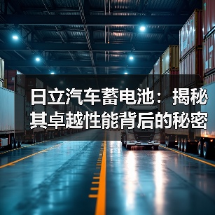 日立汽车蓄电池：揭秘其卓越性能背后的秘密（图4）