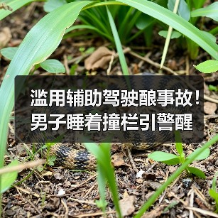 滥用辅助驾驶酿事故！男子睡着撞栏引警醒（图2）