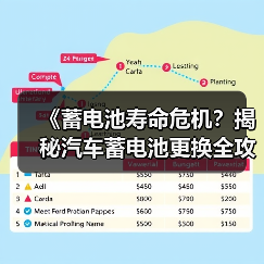 《蓄电池寿命危机?揭秘汽车蓄电池更换全攻略》(图2) 《蓄电池寿命危机?揭秘汽车蓄电池更换全攻略》(图2)