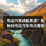 电动汽车续航焦虑?揭秘纯电动汽车电池更换周期(图2) 电动汽车续航焦虑?揭秘纯电动汽车电池更换周期(图2)