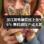 浙江发电量同比上涨5.36% 新机组投产成主因?(图3) 浙江发电量同比上涨5.36% 新机组投产成主因?(图3)