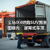 宝马iX4轿跑SUV路测图曝光：溜背式车顶，更具轿跑运动感（图4）