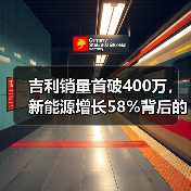 吉利销量首破400万,新能源增长58%背后的战略升级(图4) 吉利销量首破400万,新能源增长58%背后的战略升级(图4)