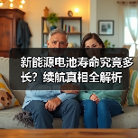 新能源电池寿命究竟多长?续航真相全解析(图1) 新能源电池寿命究竟多长?续航真相全解析(图1)