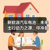 新能源汽车电池：未来出行动力之源，你准备好了吗？