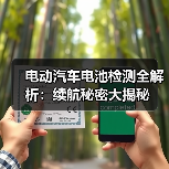 电动汽车电池检测全解析:续航秘密大揭秘(图3) 电动汽车电池检测全解析:续航秘密大揭秘(图3)