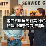 港口吞吐量创新高 绿色转型加速景气度持续提升(图2) 港口吞吐量创新高 绿色转型加速景气度持续提升(图2)